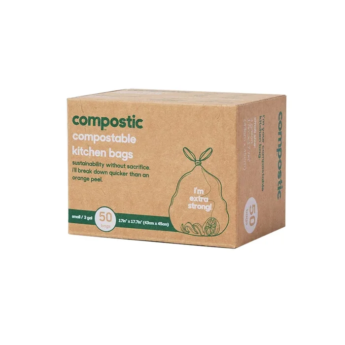 3 Gallon Home Compostable Trash Bags
