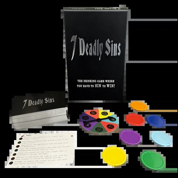 7 Deadly Sins Drinking Game by Kheper Games