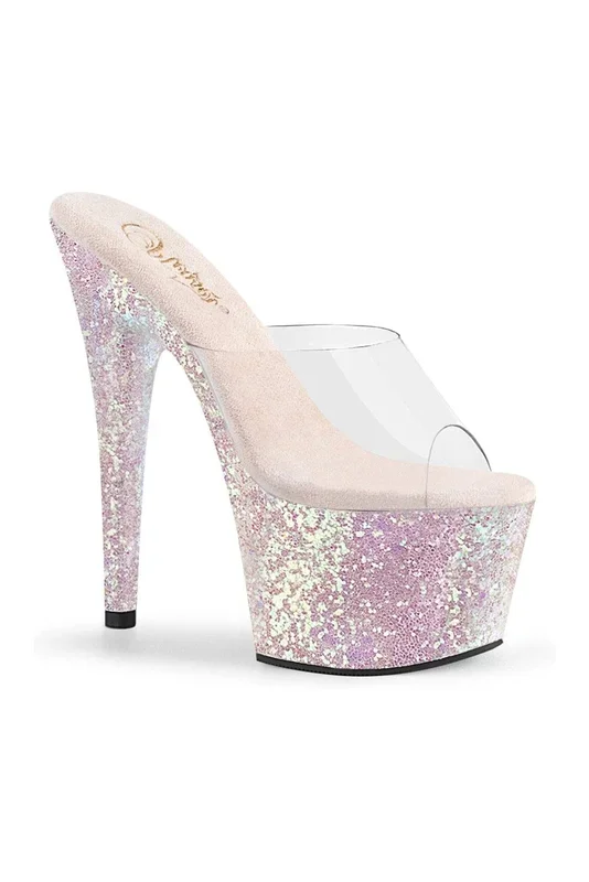 ADORE-701LG Exotic Slide | Clear Vinyl