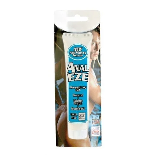 Anal Eze Gel 1.5oz – Unscented Desensitizing Lube Personal Lubricant