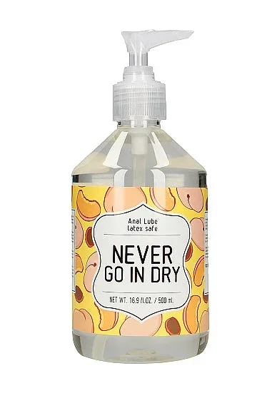 Anal Lube – NEVER GO IN DRY – 500ml