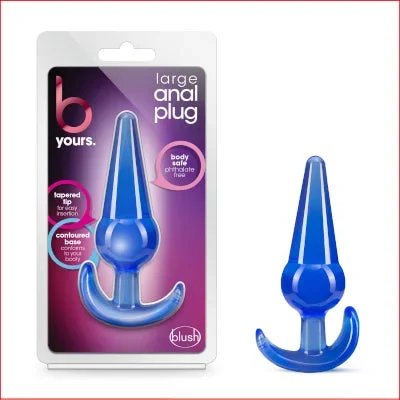 B Yours Large Anal Plug – Blue