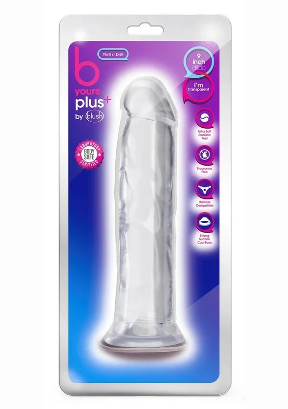B Yours Plus Thrill N’ Drill Realistic Dildo