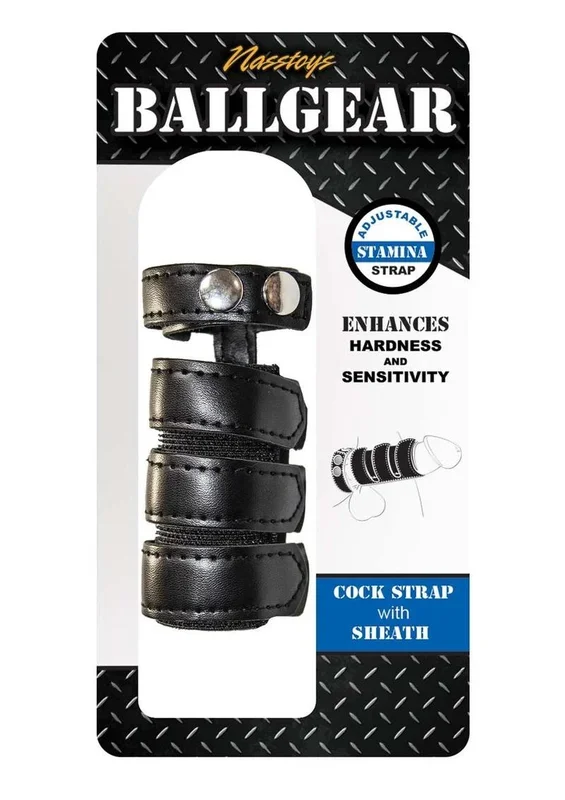 Ballgear Cock Strap with Sheath