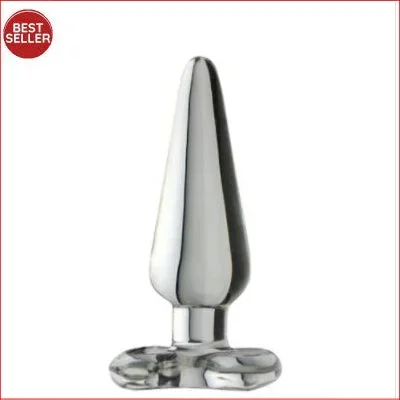 Blown Spade Plug Small Clear