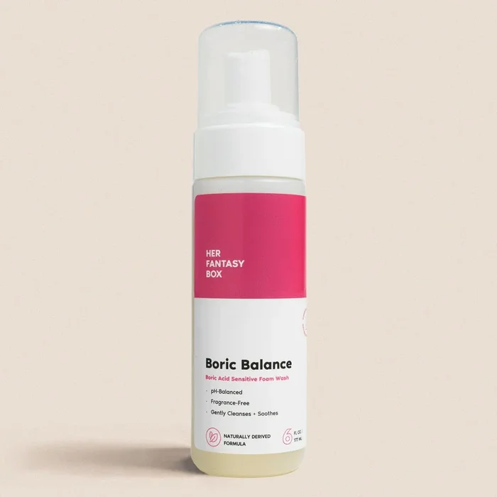 Boric Balance – Sensitive Boric Acid Foam pH Wash – Natural Ingredients