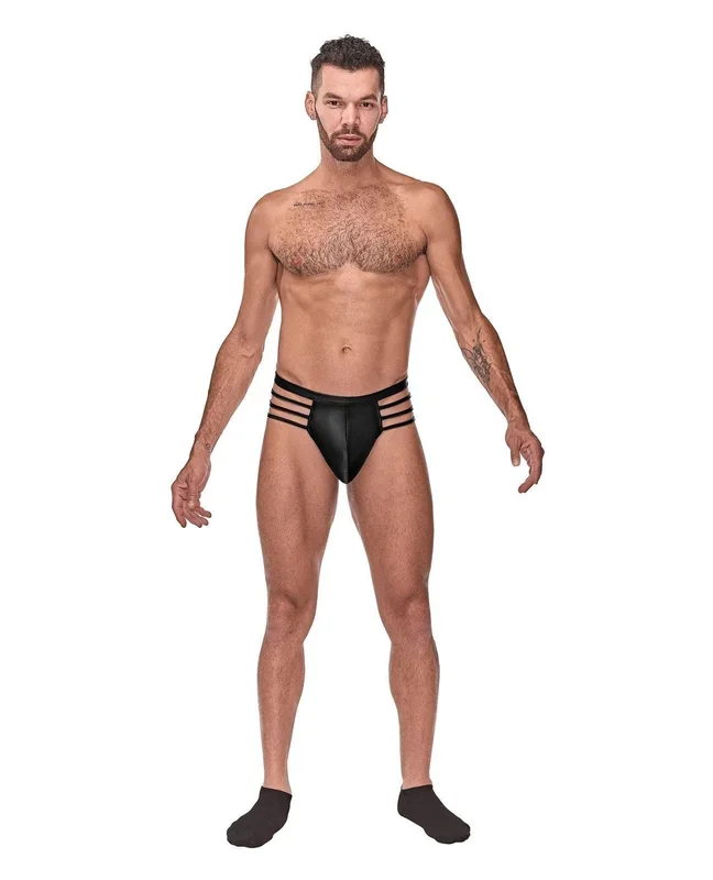 Cage Matte Cage Thong – Black