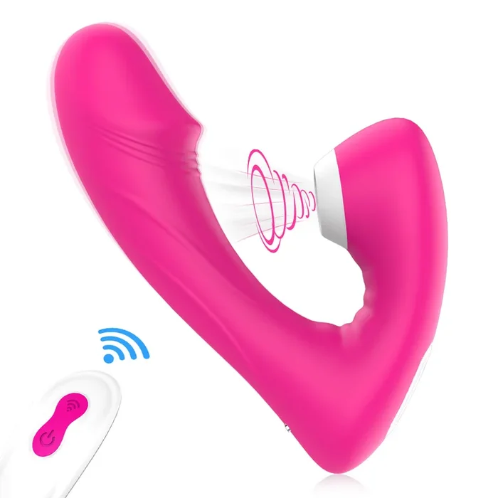 Cleo – Vibrador dual con punto G para lamer el clítoris a distancia