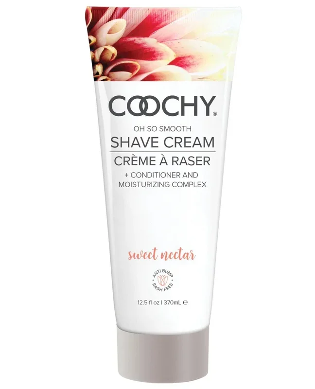 COOCHY Shave Cream – 12.5 oz Sweet Nectar