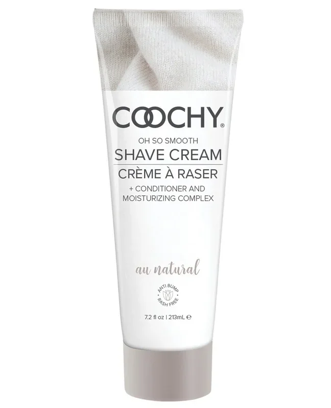 COOCHY Shave Cream – 7.2 oz Au Natural