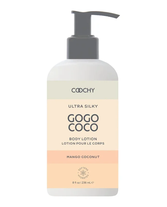 COOCHY Ultra Silky Body Lotion – 8 oz Mango Coconut