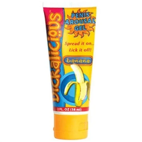 Dickalicious Penis Arousal Gel 2oz – Banana