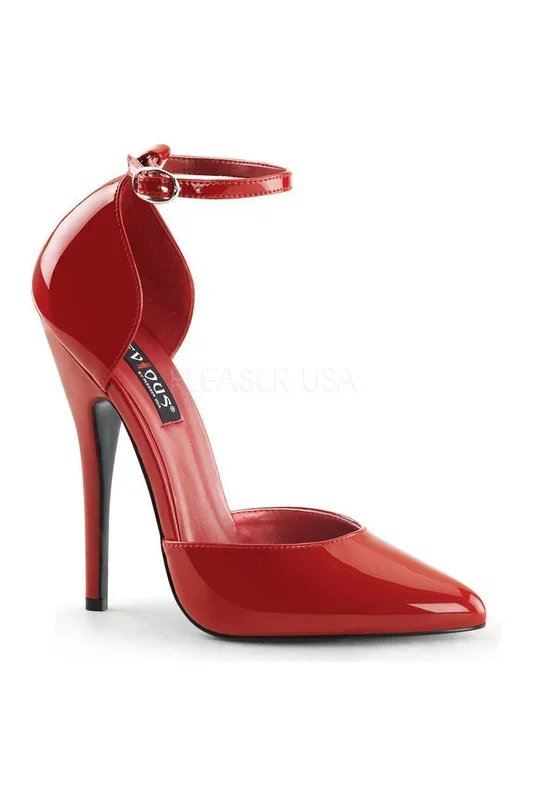 Domina-402 Pump | Red Patent