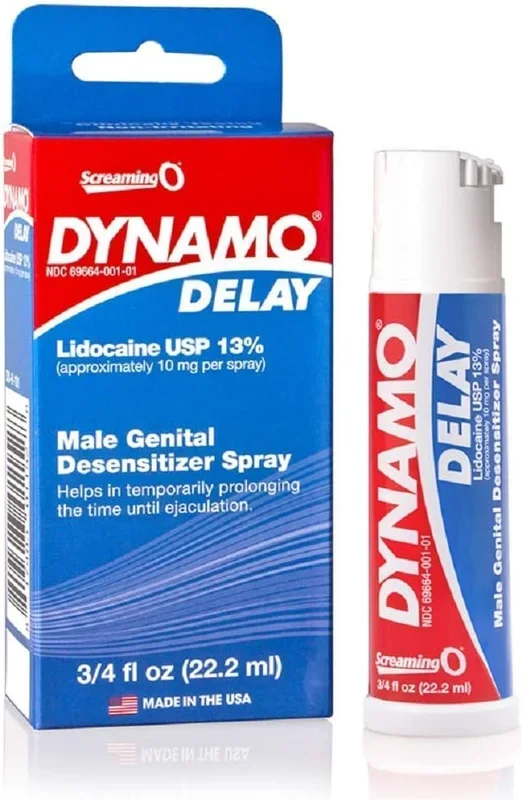 Dynamo Delay Desensitizing Spray for Men – Helps Delay Ejaculation 12g