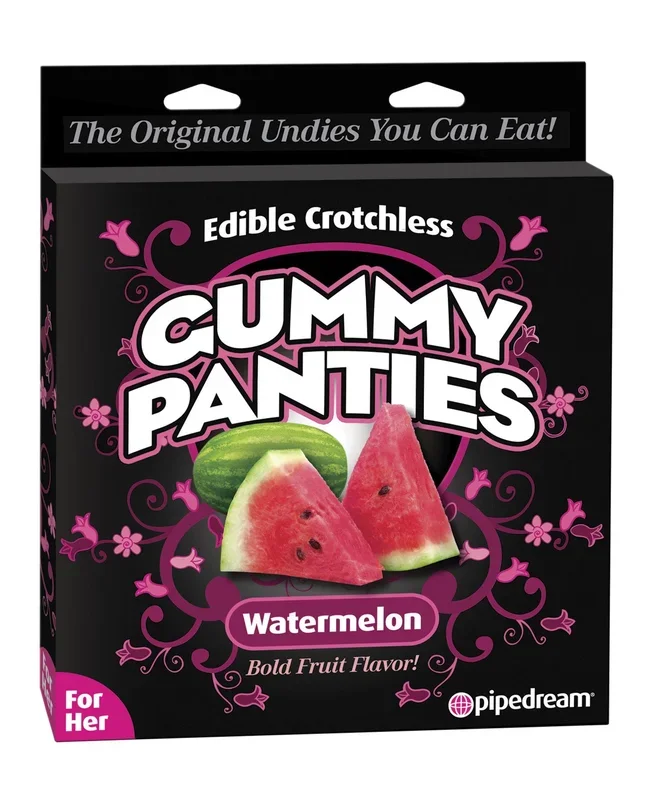 Edible Crotchless Gummy Panty – Watermelon
