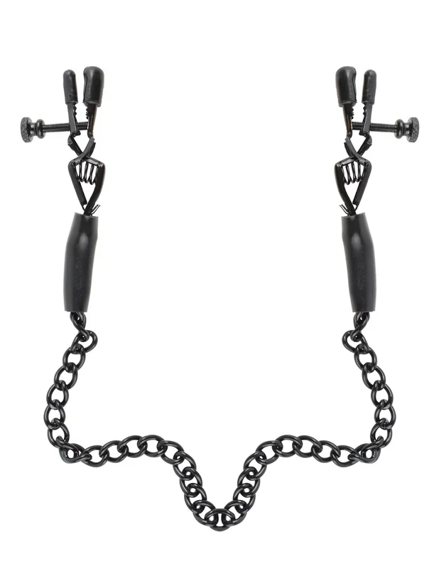 Fetish Fantasy Series Adjustable Nipple Chain Clamps