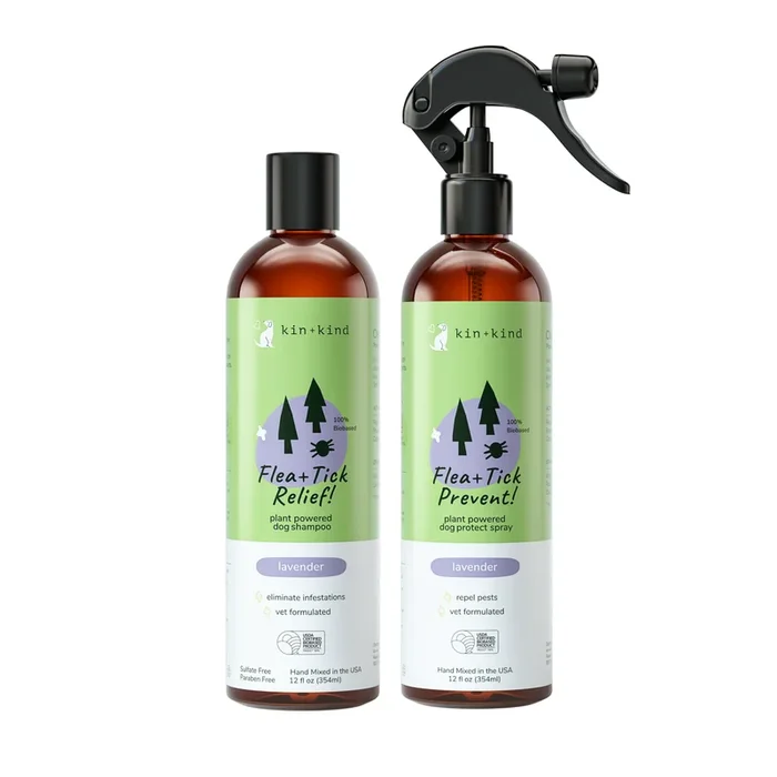 Flea | Tick Pet Shampoo & Spray Set