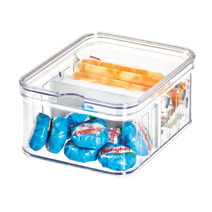Fridge Divided Bin made with Recycled Plastic