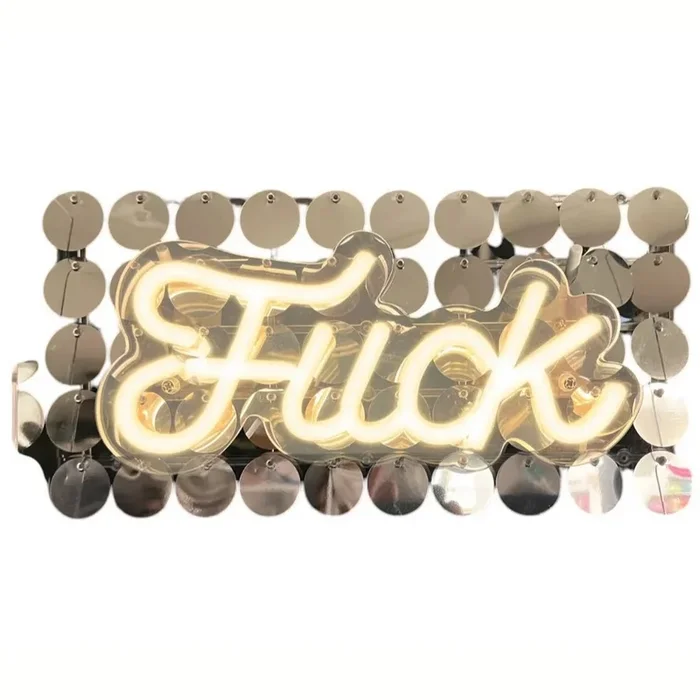 Fuck Neon Light Up Sign