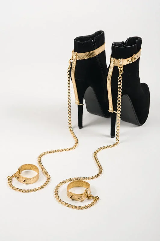 Golden Heel Restraints
