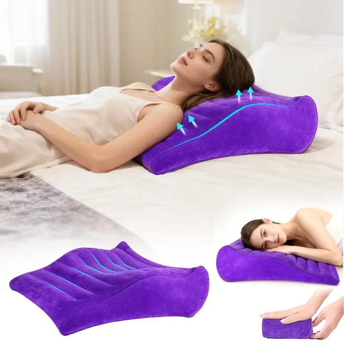 Inflatable Couples Intimate Position Travel Pillow