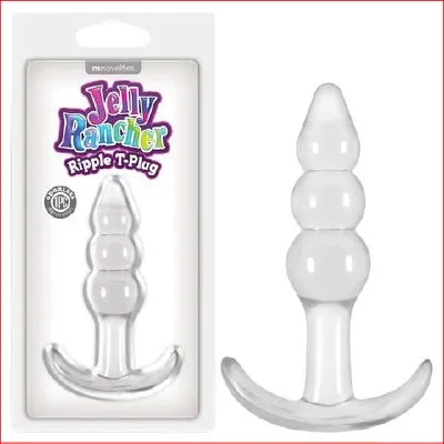 Jelly Rancher T-Plug Ripple Clear