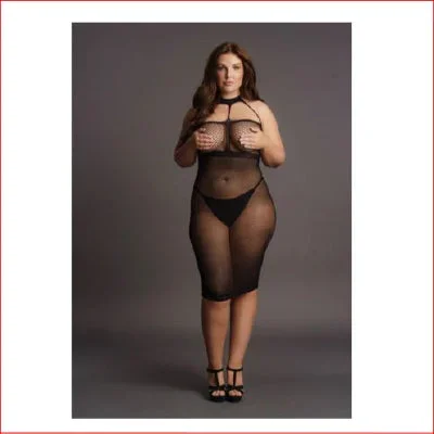 Le Desir High Neck Dress PLUS