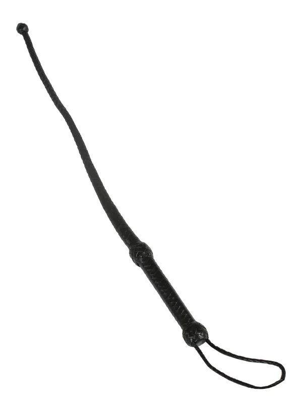 Leather Ball End Whip
