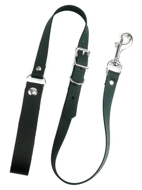 Leather Buckle Adjustable Leash