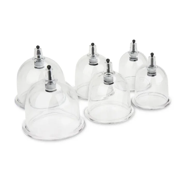 Lux Fetish Erotic Suction Cupping Set Clear