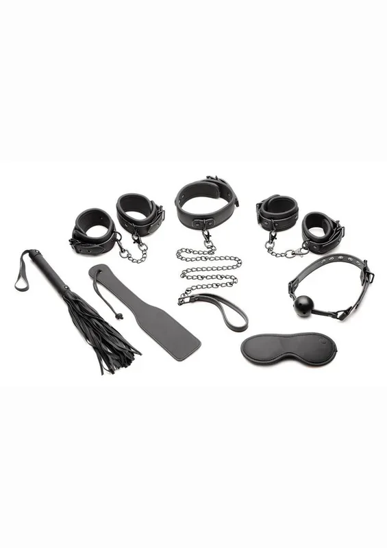 Master Series Master Of Kink Pu Leather Deluxe Bondage