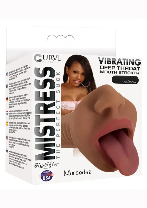 Mistress Mercedes Bioskin Vibrating Stroker – Mouth