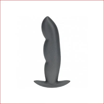 Ouch! Silicone Finger Plug Gun Metal Grey