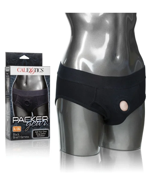 Packer Gear Brief Harness XL/2XL – Black