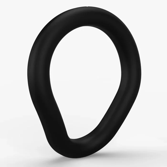 Primal:Pulse Flex Cock Ring in Satin Black Silicone