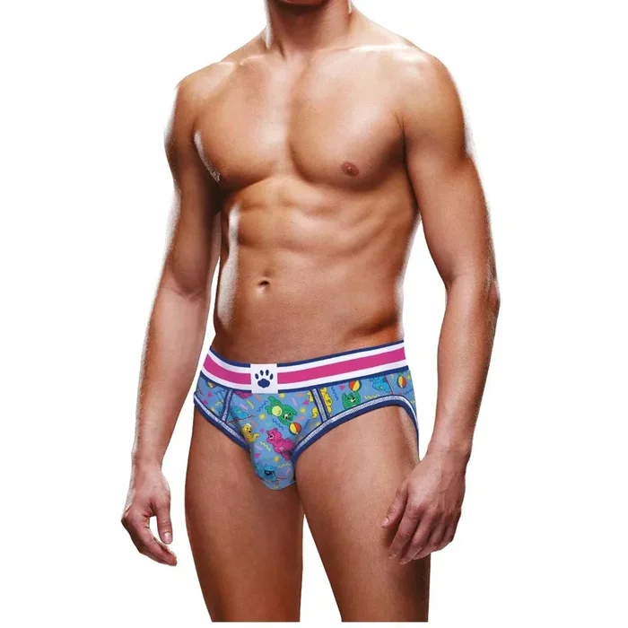 Prowler Beach Bears Backless Brief Blue Pink