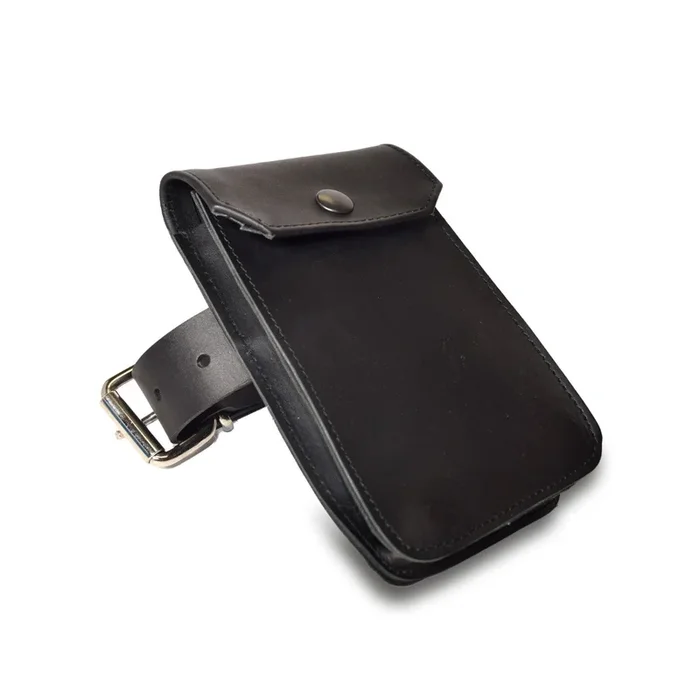 Prowler RED Leather Buckle Pouch Black