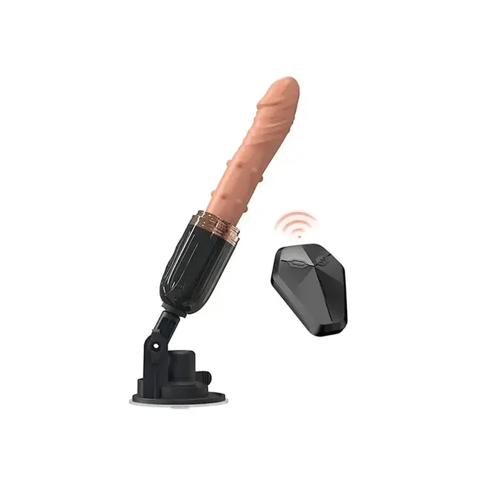 Pure Madness – Remote Control Thrusting Sex Machine with Suction Cup