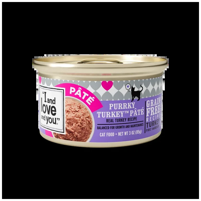 Purrky Turkey Pate Grain-Free Canned Cat Food