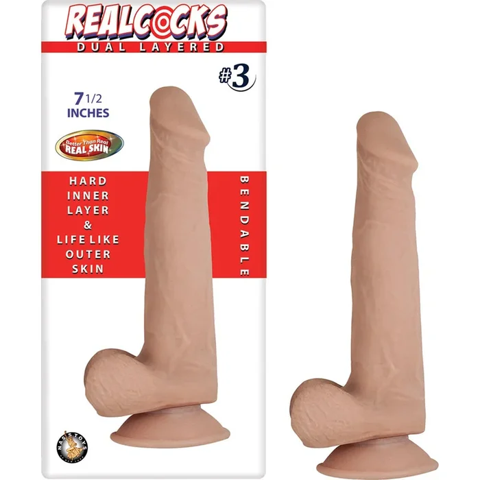 Realcocks Dual Layered #3 White