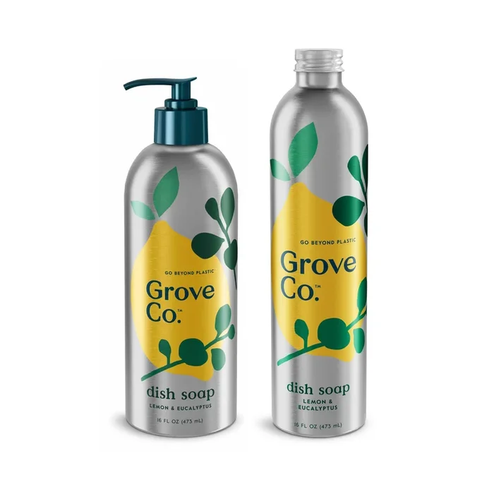 Refillable Dish Soap Starter Set