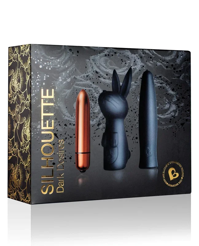 Rocks Off Silhouette Dark Desires Kit – Copper/Black