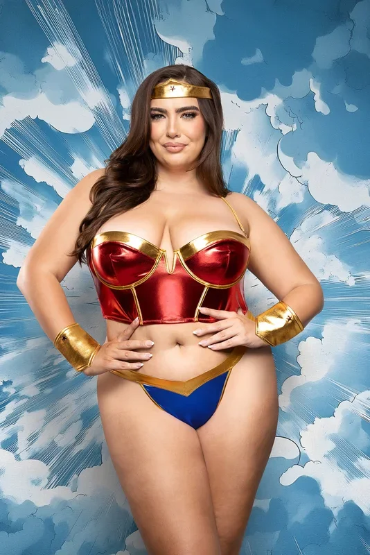 Rope Me In Superhero Four Piece Set – Curvy