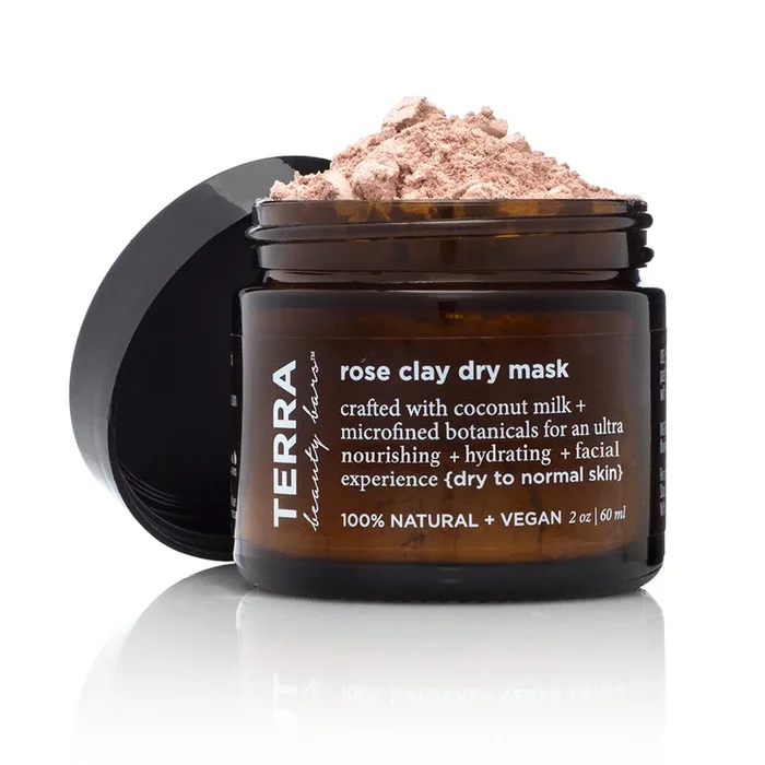 Rose Coconut Dry Facial Clay Mask