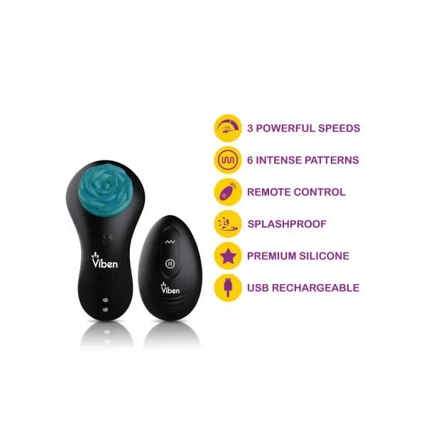 Secret Seduction Panty Vibrator – Black