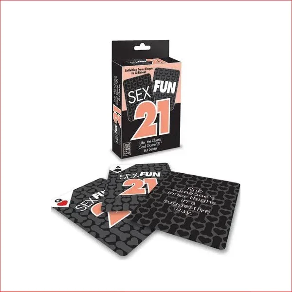 Sex Fun 21 Card Game