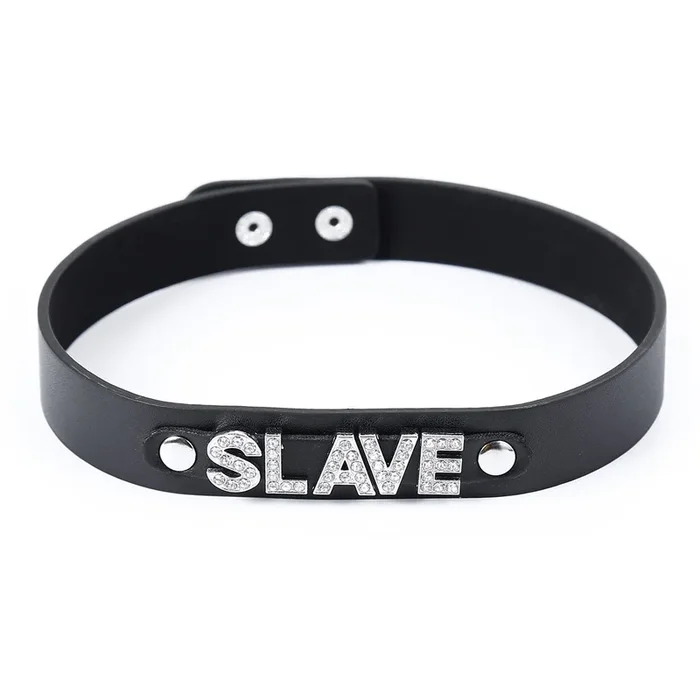 Soft Leather Sexy & Slave Choker