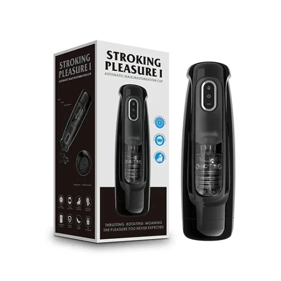 Stroking Pleasure 1 – Automatic Thrusting & Rotating Male Masturbator | Hands-Free Experience