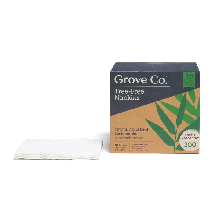 Tree-Free Napkins – 100% Bamboo