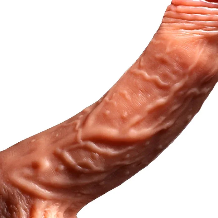 Wireless Stimulation Telescopic Vibrator Realistic Dildo